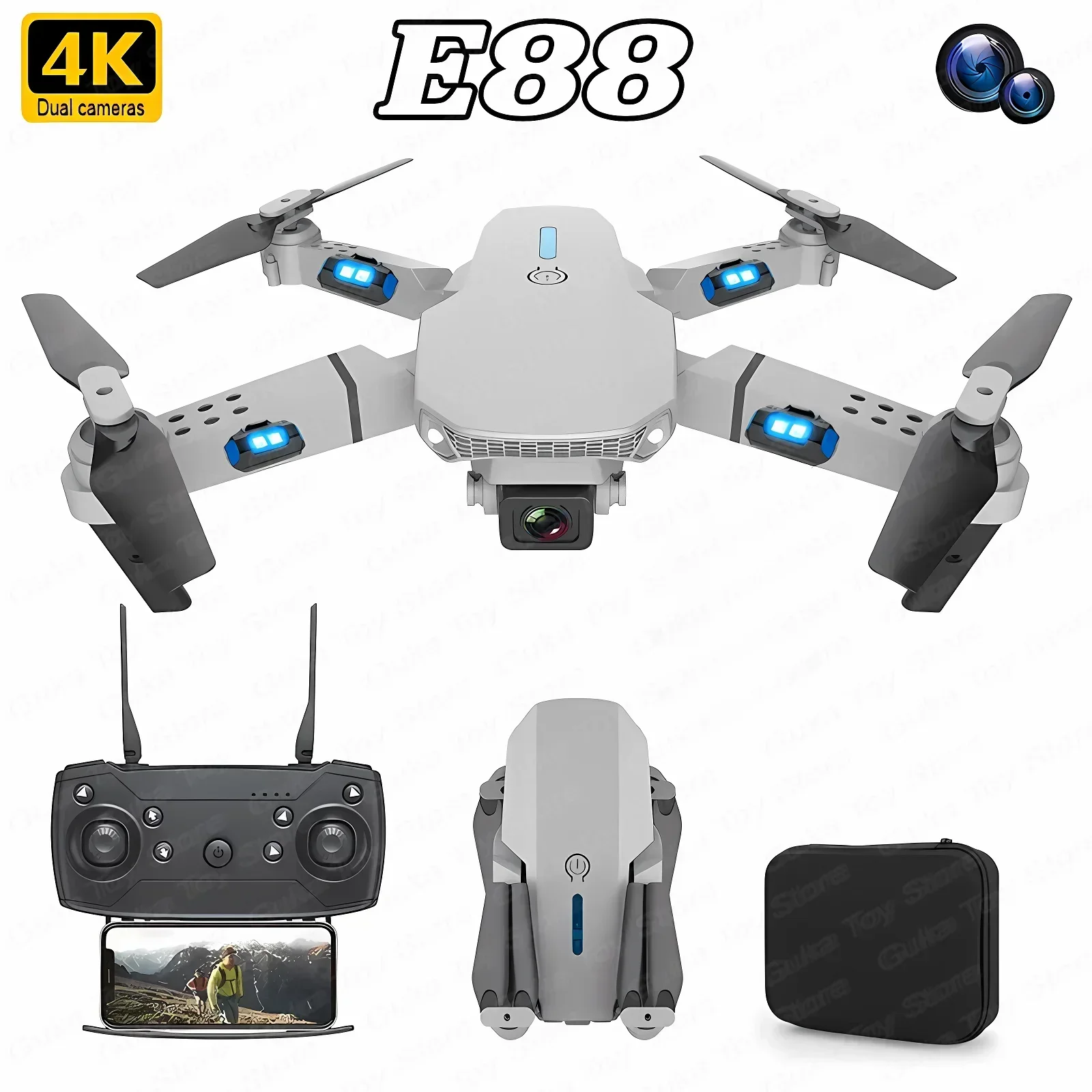 Drone Cinematic - E88 pro wifi fpv drone grande
