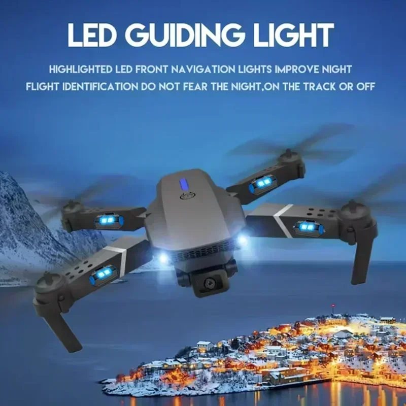 E88 pro wifi fpv drone grande  - Drone Cinematic avaliação e preço