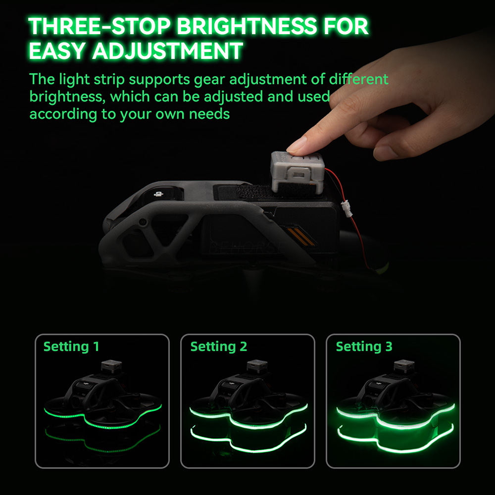 Tiras de luz led rc para dji a - Drone Lidar avaliação e preço
