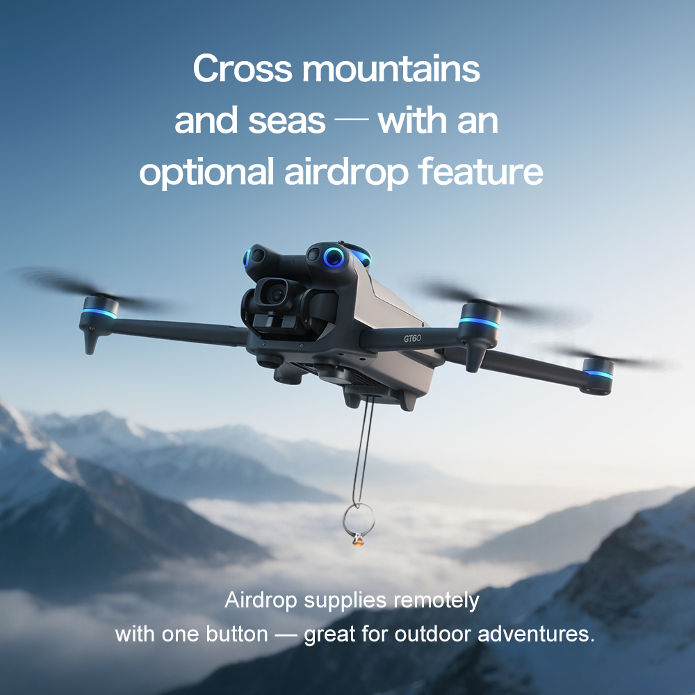 NOVO Drone Mini GT60 com Câmer - Drone Mapping avaliação e preço